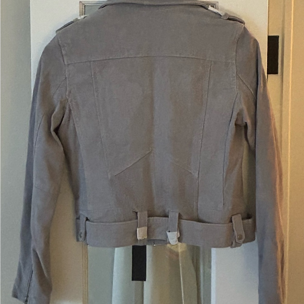 Blank NYC Women’s Gray Suede Jacker Size Sm NWT! - Picture 7 of 11